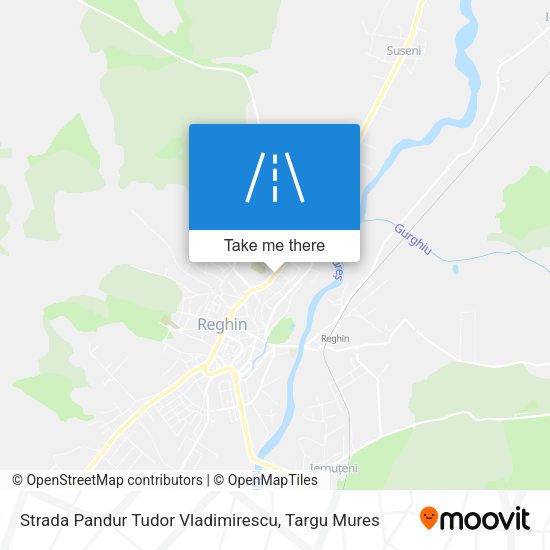 Strada Pandur Tudor Vladimirescu map