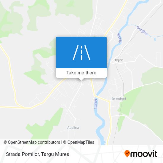 Strada Pomilor map