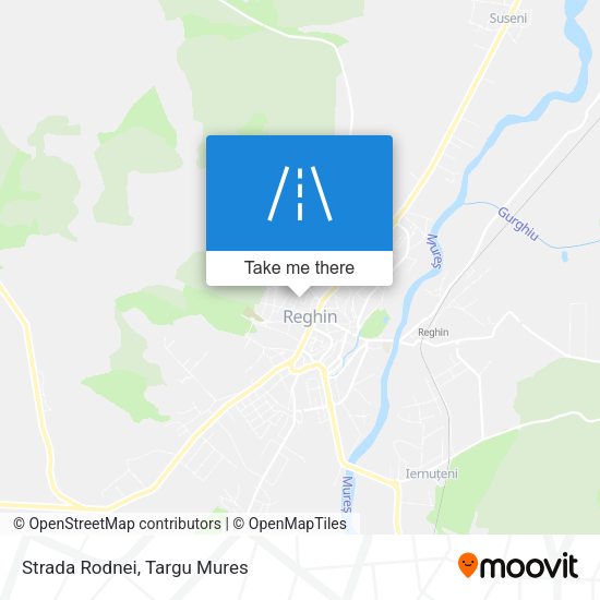 Strada Rodnei map