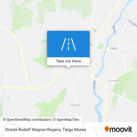 Strada Rudolf Wagner-Regeny map