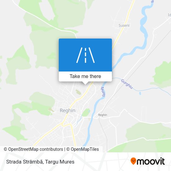 Strada Strâmbă map
