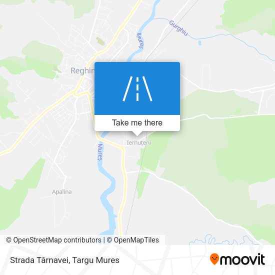 Strada Târnavei map