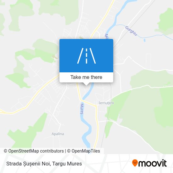 Strada Șușenii Noi map