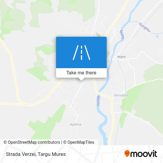Strada Verzei map