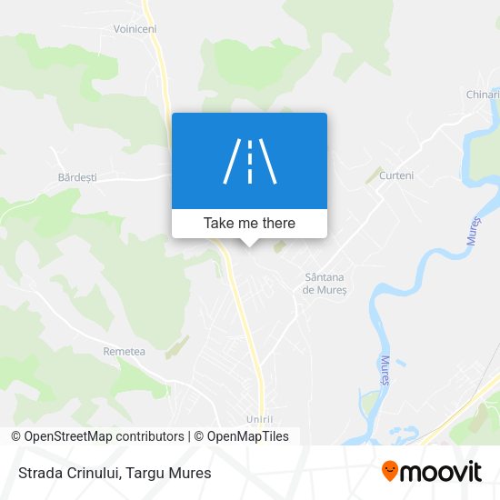 Strada Crinului map