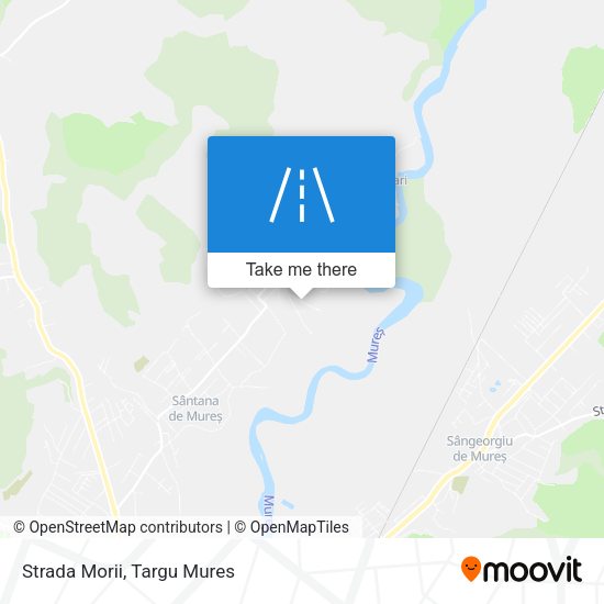 Strada Morii map