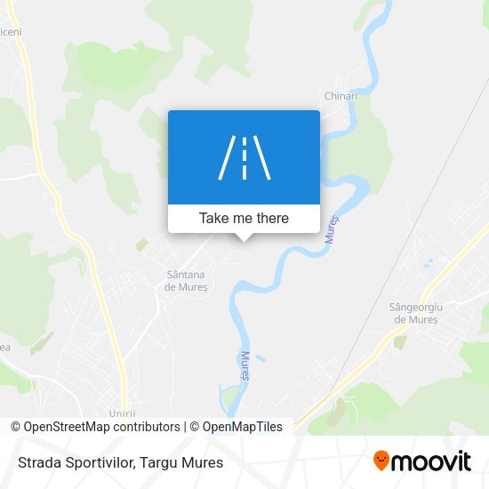 Strada Sportivilor map