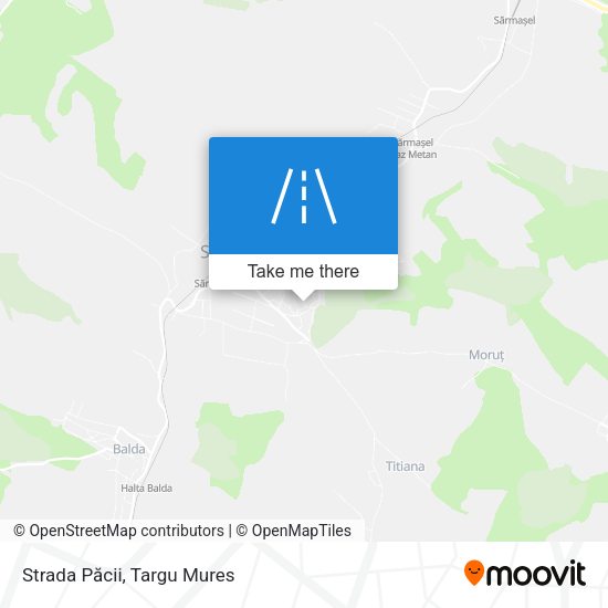 Strada Păcii map