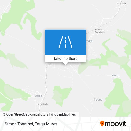 Strada Toamnei map