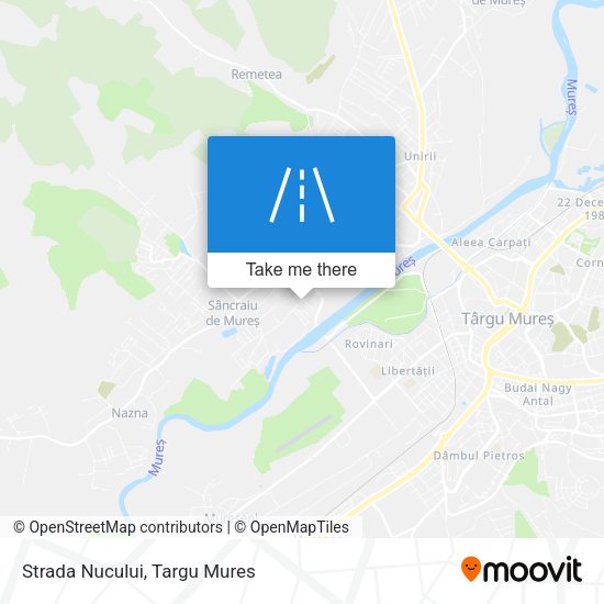Strada Nucului map