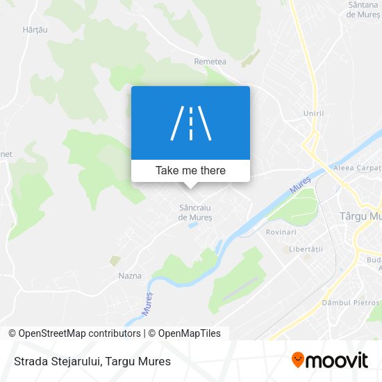 Strada Stejarului map