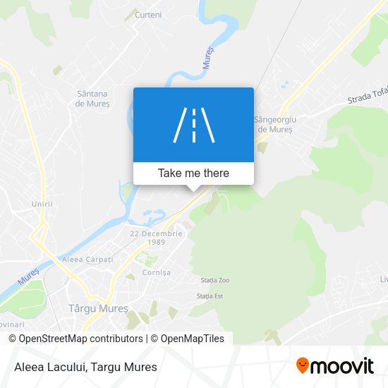 Aleea Lacului map