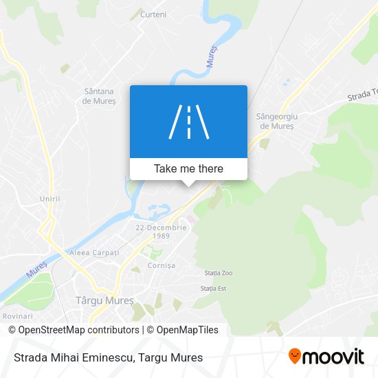 Strada Mihai Eminescu map