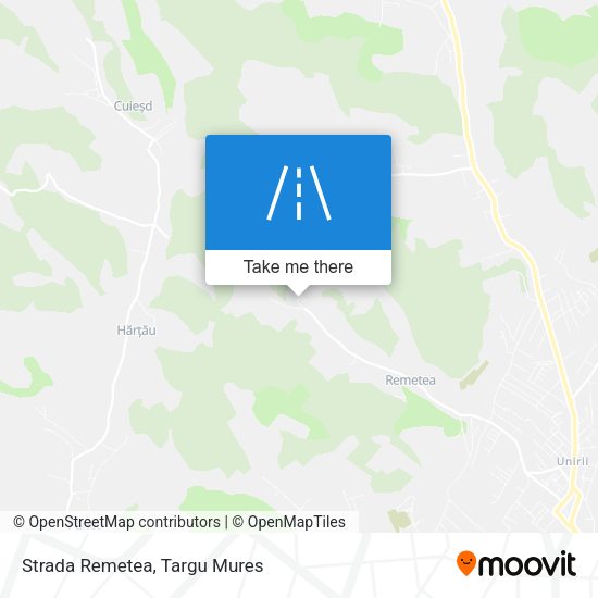 Strada Remetea map