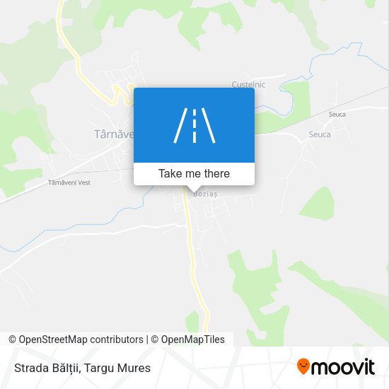 Strada Bălții map