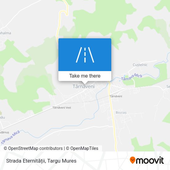 Strada Eternității map