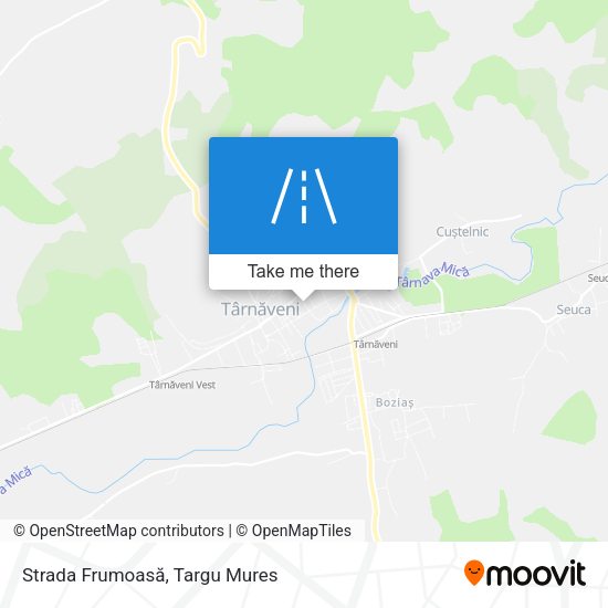 Strada Frumoasă map