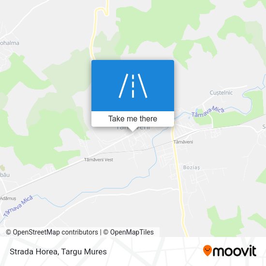 Strada Horea map