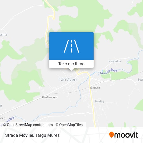 Strada Movilei map