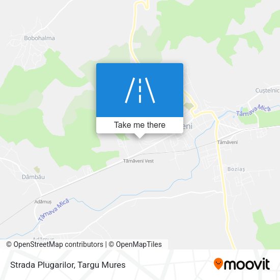 Strada Plugarilor map
