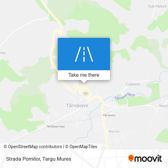 Strada Pomilor map