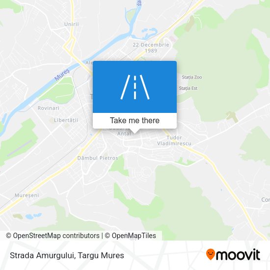 Strada Amurgului map