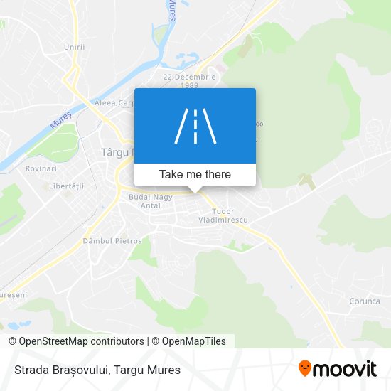 Strada Brașovului map