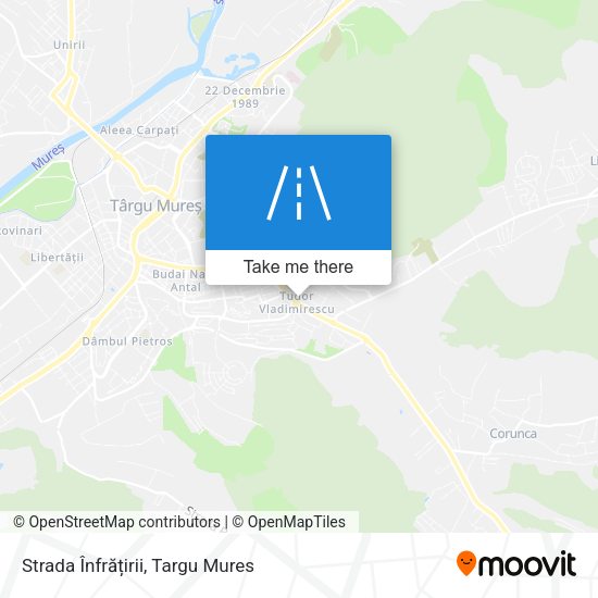 Strada Înfrățirii map