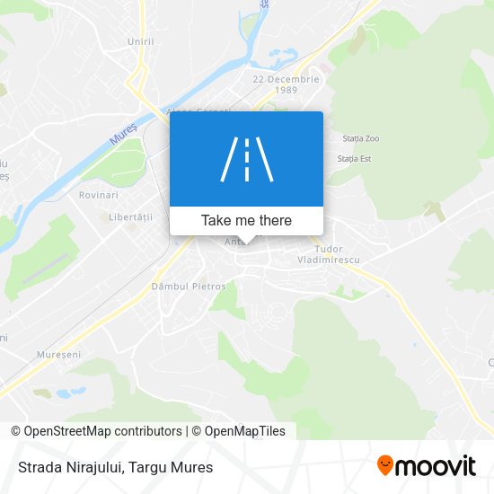 Strada Nirajului map