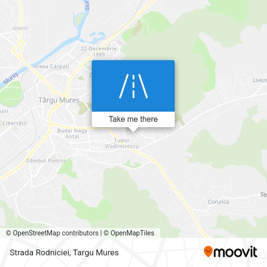 Strada Rodniciei map