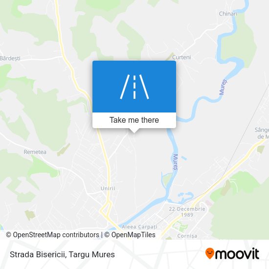 Strada Bisericii map