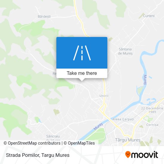 Strada Pomilor map