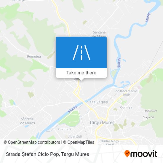 Strada Ștefan Cicio Pop map