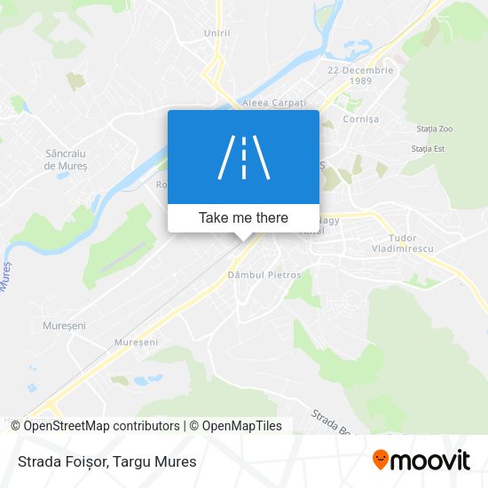 Strada Foișor map