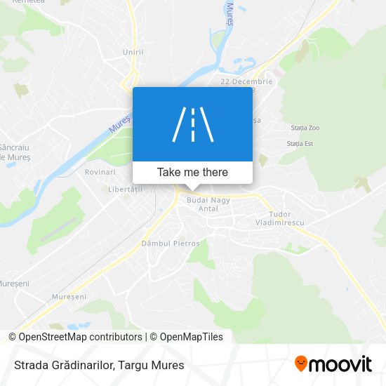 Strada Grădinarilor map