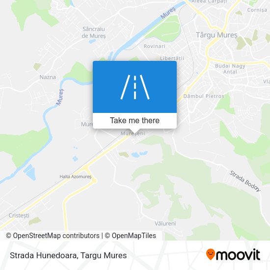 Strada Hunedoara map