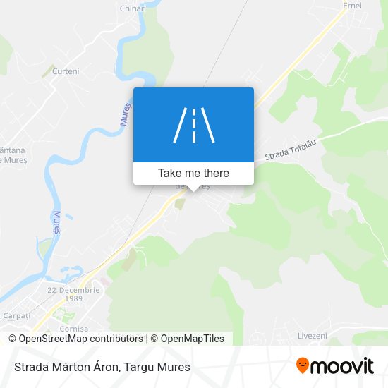 Strada Márton Áron map