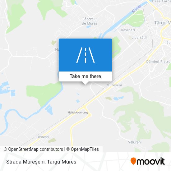 Strada Mureșeni map