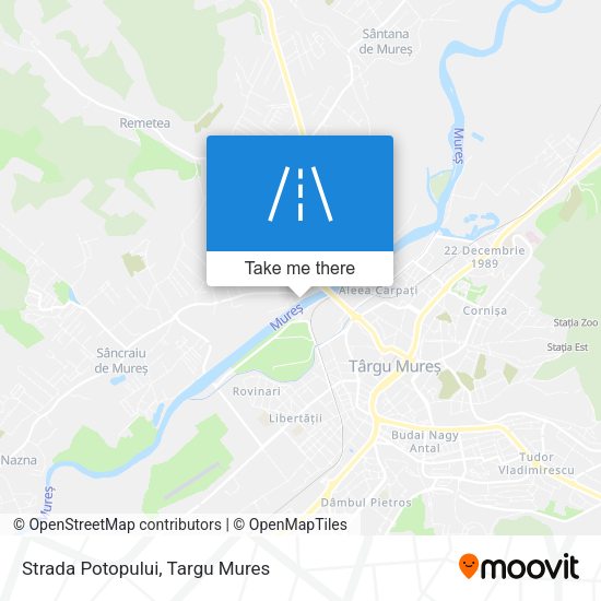 Strada Potopului map