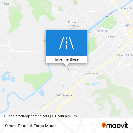 Strada Prutului map