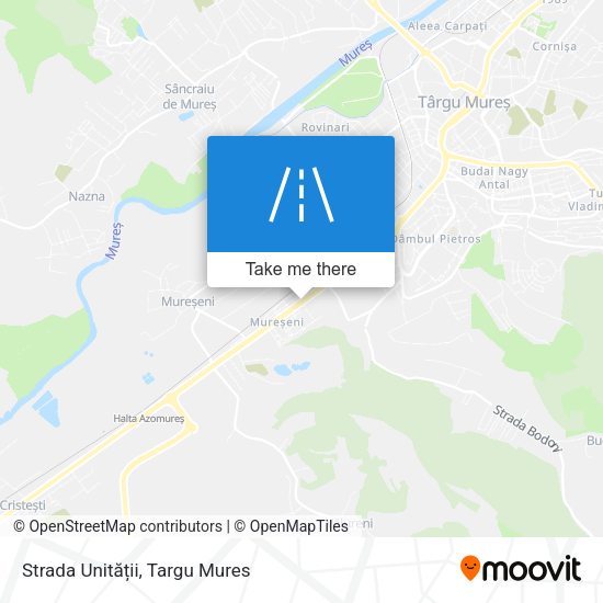 Strada Unității map