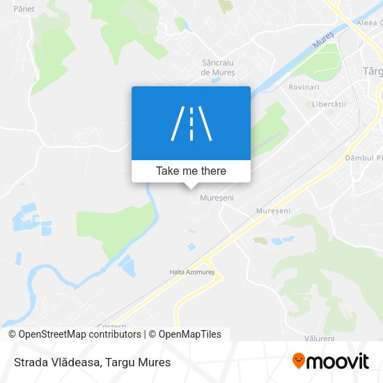 Strada Vlădeasa map