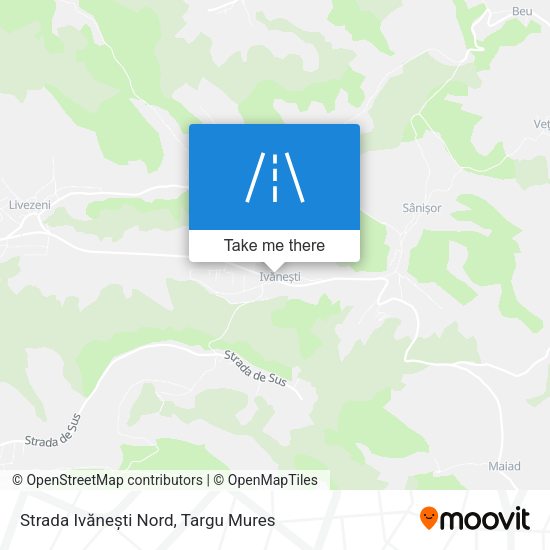 Strada Ivănești Nord map