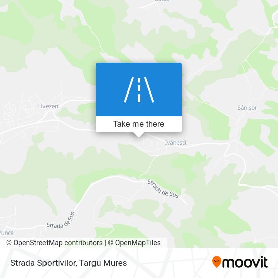 Strada Sportivilor map