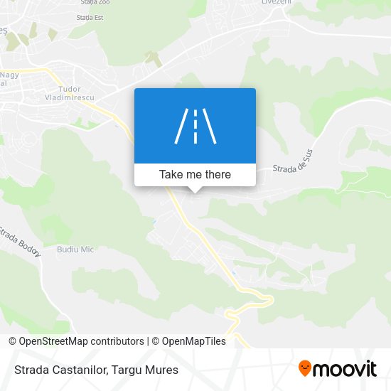 Strada Castanilor map
