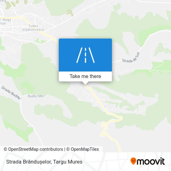 Strada Brândușelor map