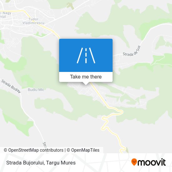 Strada Bujorului map