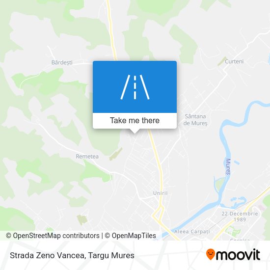 Strada Zeno Vancea map