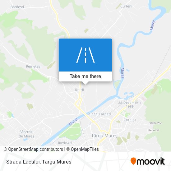 Strada Lacului map