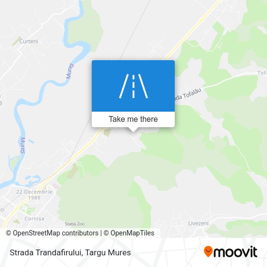 Strada Trandafirului map